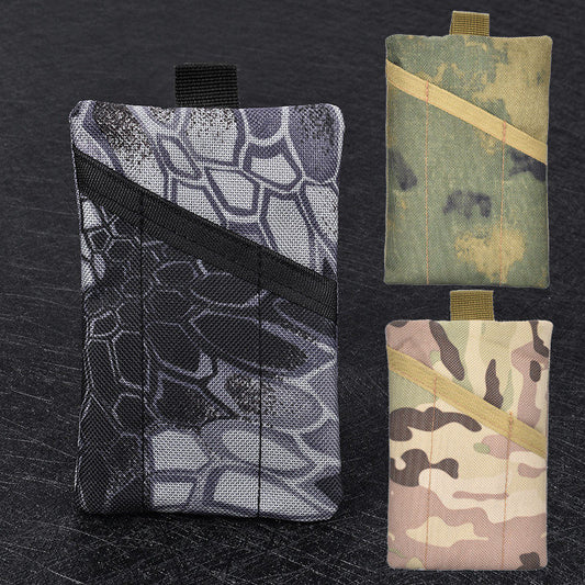 Outdoor sports waist bag military fan tactical coin purse portable portable EDC tool storage handheld mini storage bag