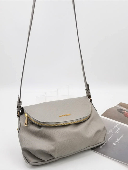 Summer niche design pleated cloud bag women's fashion crossbody bag dumpling bag girls' large-capacity shoulder bag
