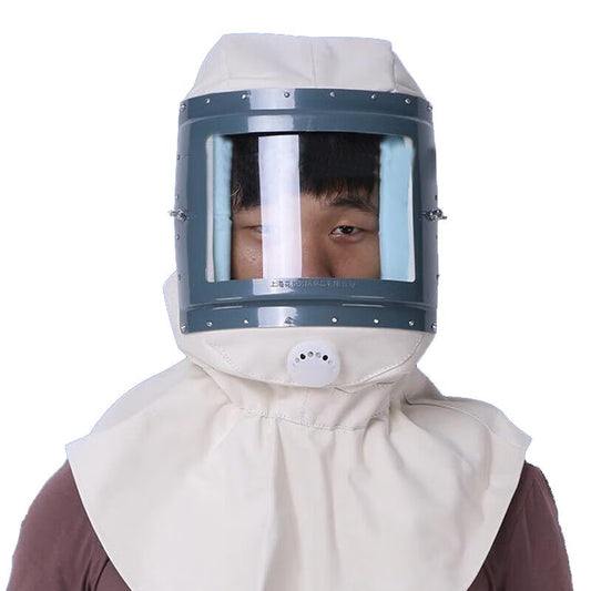 Flower protection 1099 polishing dustproof sandblasting hat windproof sand head cover face mask hood hat big head polishing glass hood