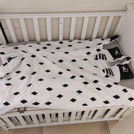 Ou Dan heterosexual tiger quilt baby quilt kindergarten air conditioning quilt baby bedding nap quilt spring quilt