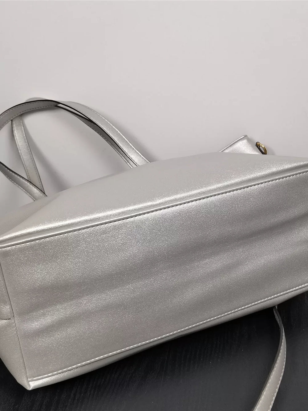 Silver bag crossbody sense of luxury super large capacity tote bag shoulder bag female niche design foreign trade inventory clearance