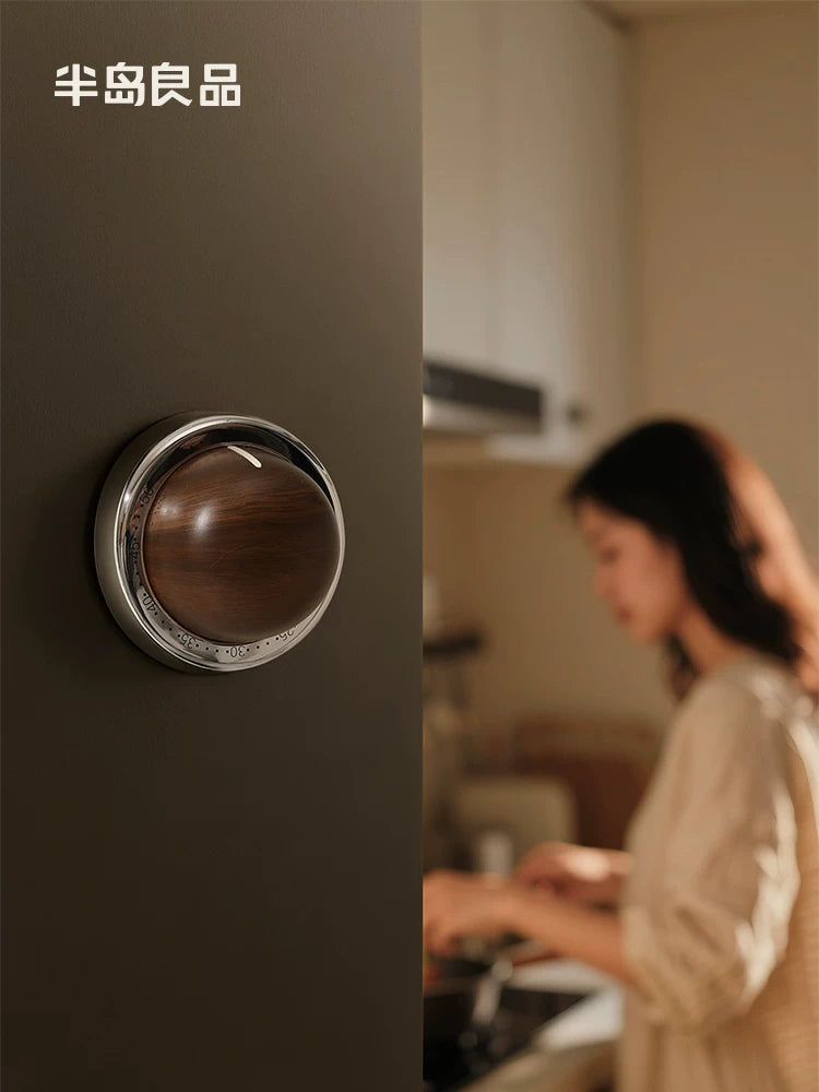 Timer, kitchen reminder, mechanical magnetic cooking alarm clock, timer, self-discipline visual manager for primary school students