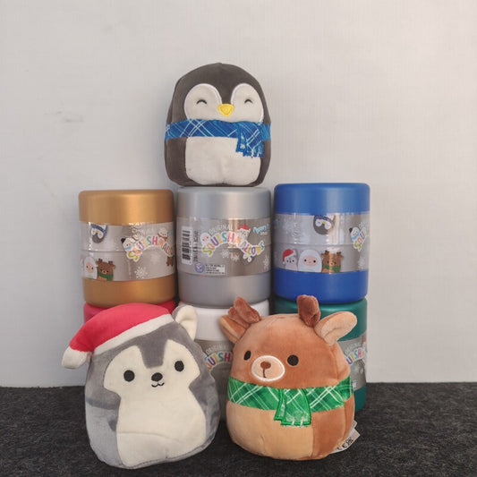 FOREIGN TRADE KELLYTOY GUMMIES CHRISTMAS PENGUIN BLIND BOX DOLL GIFT PLUSH TOYS CUTE SOFT AND CUTE DECOMPRESSION