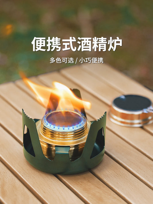 Portable Alcohol Stove Outdoor Camping Liquid Solid Camping Alcohol Block Multifunctional Stove Alcohol Stove Stove Stove