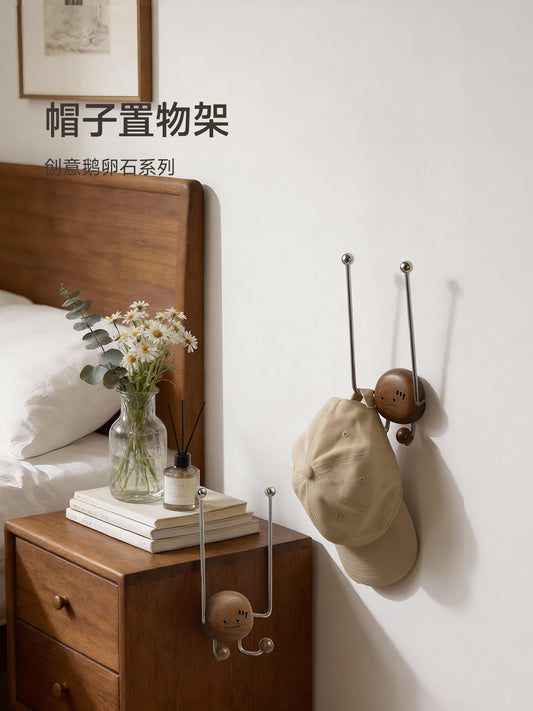 Peninsula BEHN hat storage artifact suction cup hook free door wardrobe wall hanging wardrobe outside the wardrobe outside the wardrobe
