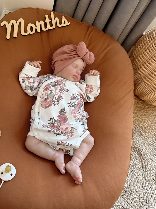 Baby fart wrap A pure cotton small month-old baby girl triangle ha coat 52 size 0-3 months bottom wearing crawling suit