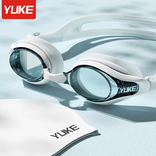 Swimming goggles adult HD anti-fog waterproof men and women professional swimming goggles diving equipment wholesale