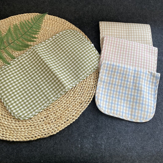 Children's pillow towel summer ramie newborn baby pillow adult kindergarten bamboo fiber pillow towel extra pair