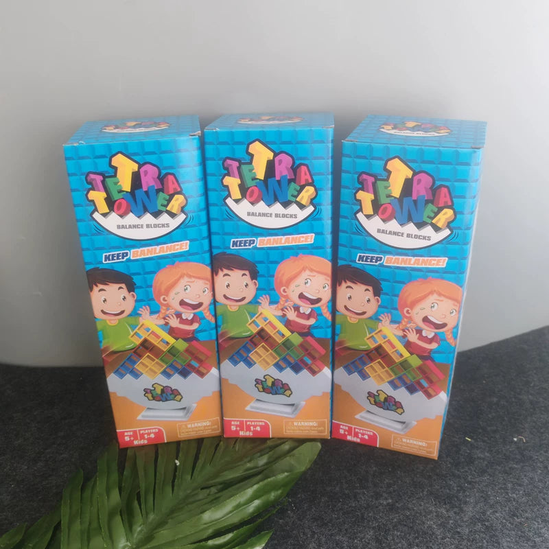 Balance tree table game swinging Tetris multiplayer interactive Russian block balance Jenga