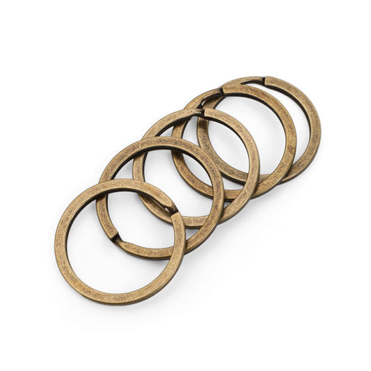 Bronze Vintage Imitation Copper Keyring Keychain DIY Antique Keyring Accessories Handmade Hook Buckle
