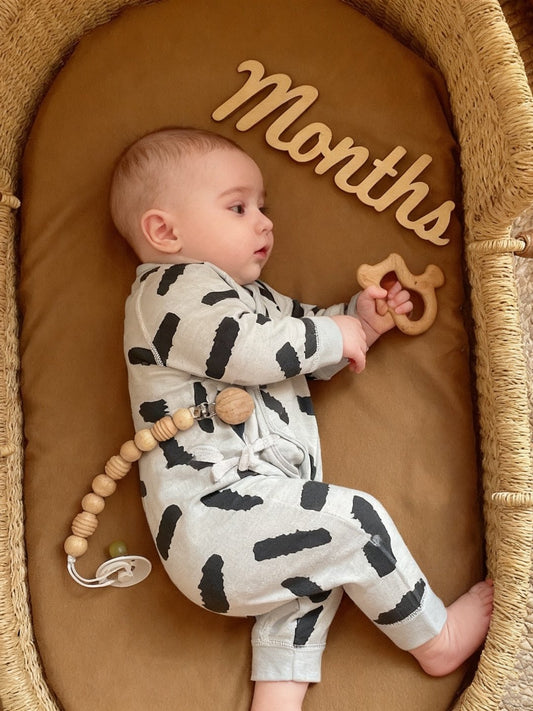 Newborn baby clothes, baby one-piece clothes, pure cotton A spring and autumn crawling clothes, ha clothes, strappy pajamas, autumn and winter bases
