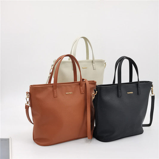 Foreign trade export orders ladies bags saffiano simple fashion shoulder bags crossbody commuter tote bags