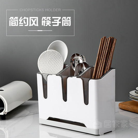 Household chopsticks basket racks kitchen chopsticks cage storage box household chopstick holder drain rack wall-mounted chopstick holder