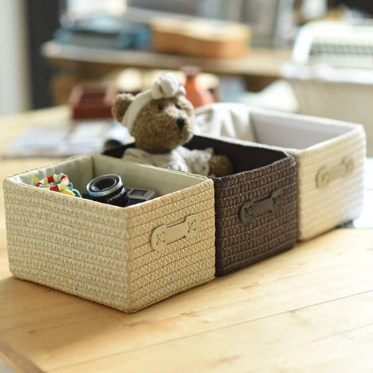 Japanese Storage Box, Drawer Storage Box, Tabletop Snack Box, Toy Basket, Clothes Utility Basket, Household Storage Box