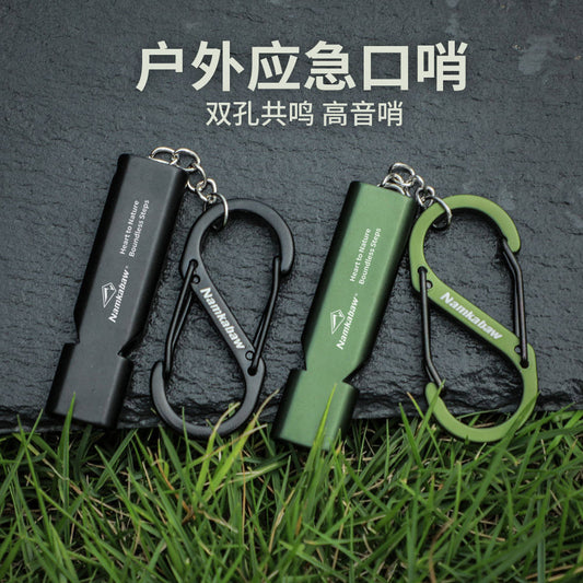 Outdoor children's survival whistle, wild survival whistle, high-frequency rescue, bird training, metal coach, search and rescue whistle
