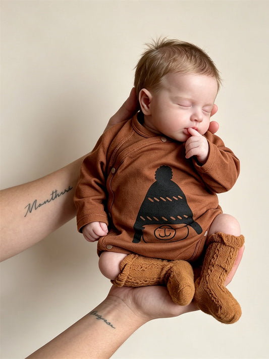 Newborn baby small month-old fart jacket spring and summer thin modal ultra-thin air conditioning room long sleeve triangle ha coat A category