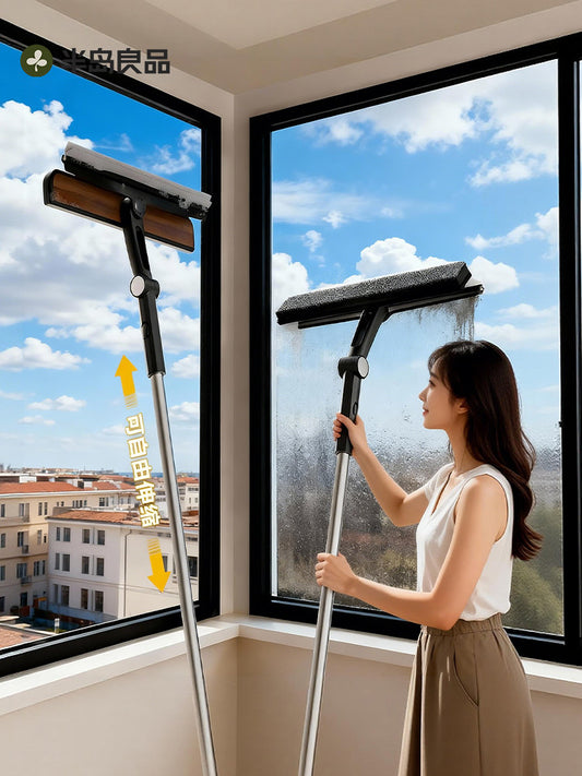 Peninsula BESCO glass wiper artifact high-rise window exterior cleaning glass wiper plate window wiper household cleaning tools