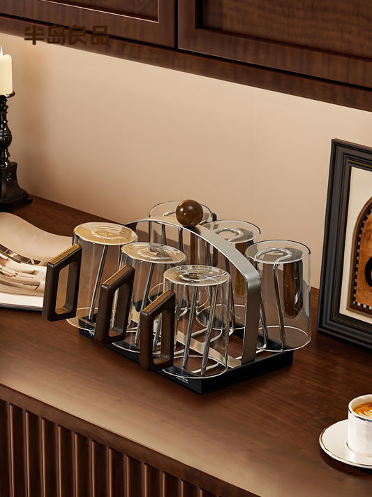 Peninsula Liangpin cup holder, cup drain rack, dining table, countertop, water cup, coffee cup storage rack, sideboard storage rack