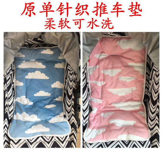 Baby stroller cushion winter cotton four seasons universal foreign trade baby stroller cotton pad thickened baby umbrella car cushion