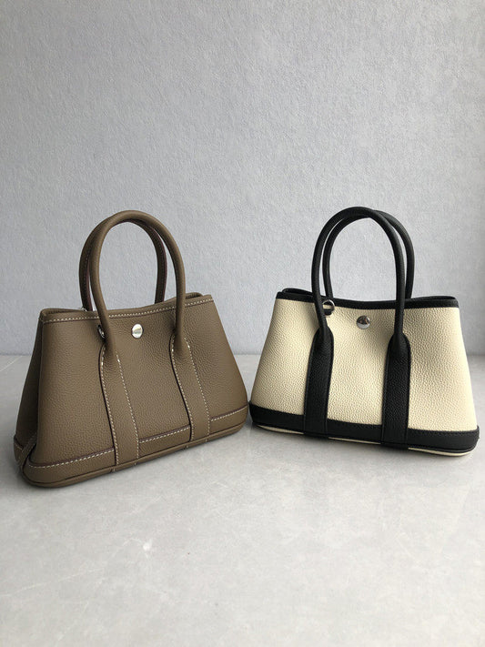 Shopping mall cabinet removal high-quality Togo first layer cowhide garden bag fashion versatile handbag simple cross-body women's bag