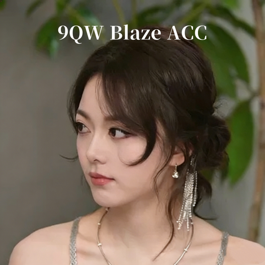 Zhao Jinmai's same retro celebrity rhinestone chain long tassel popping glitter hairpin light luxury fashionable headwear trend