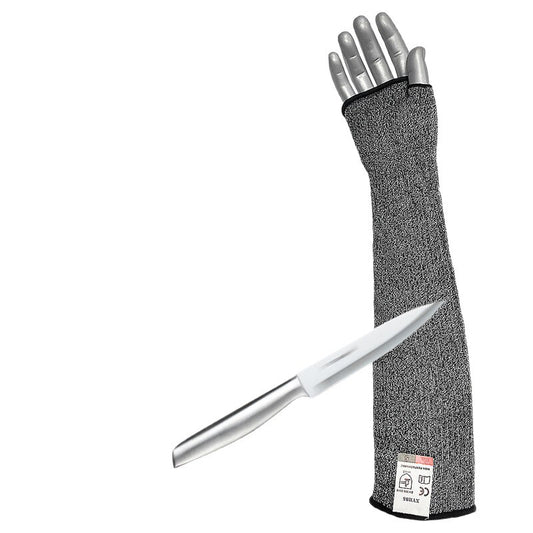Level 5 cut resistant sleeve sleeve extended steel wire arm guard sleeve sleeve glass factory construction industry slash protection work sleeve