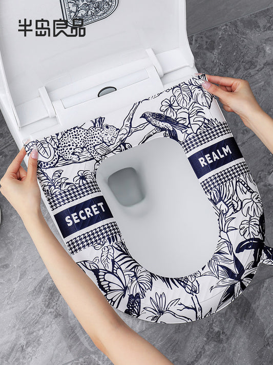 Waterproof toilet mat all-season universal seat cushion 2026 new seat washer summer toilet washable toilet mat