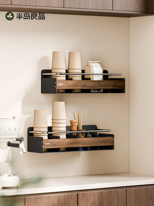 Disposable paper cup storage rack suction cup wall mounted water cup coffee cup holder premium desktop cup picker