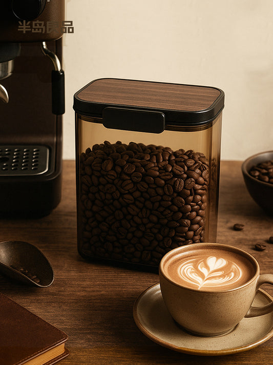 Peninsula Liangpin coffee bean storage tank, food-grade sealed coffee storage tank, special storage of tea beans and beans