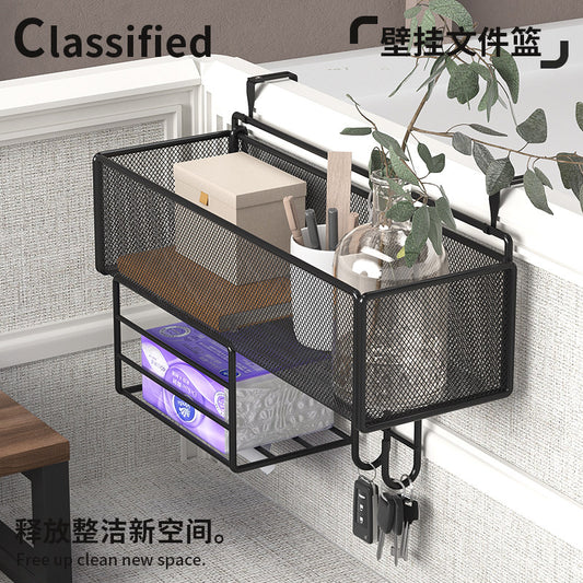 Office screen storage, shelf, workstation transformation, artifact, desk, arrangement, bedside, hanging shelf, hanging basket