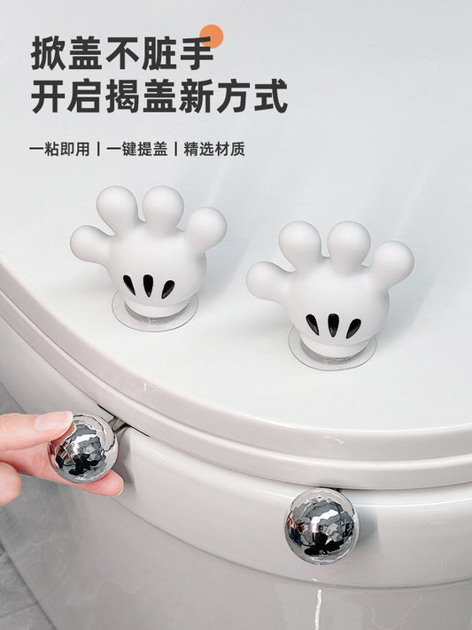 Toilet lid lifter, toilet lid lifter, pad, handle artifact, toilet seat, lid lifter, handle handle