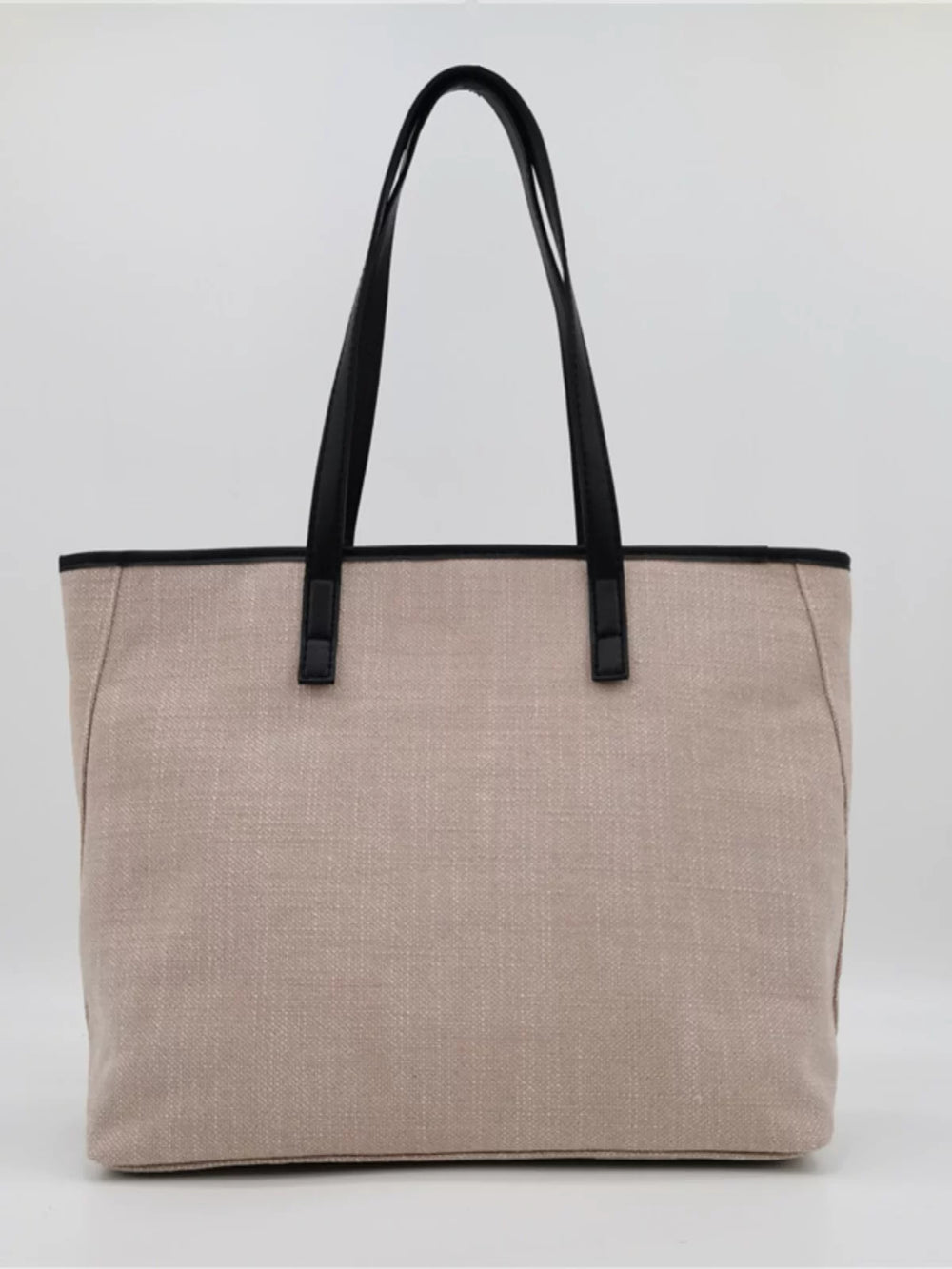 Niche design canvas tote bag for commuting to work, large capacity shoulder bag, summer light casual hand-held women's bag