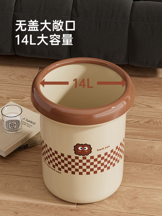Trash Can Home 2024 New Room Large Capacity Living Room Bedroom Kitchen Office Special Cute Y