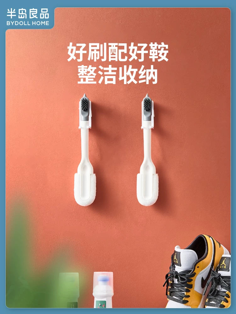 Peninsula Liangpin shoe brush soft bristle household multi-functional shoe washing brush special long-handled laundry brush does not hurt the shoe artifact
