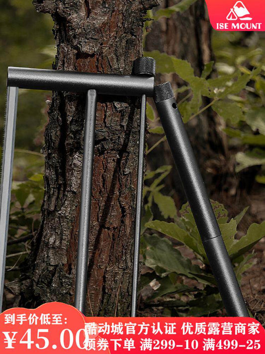 Car deformation saw self-defense metal rod detachable into logging saw Handmade hacksaw tool folding saw