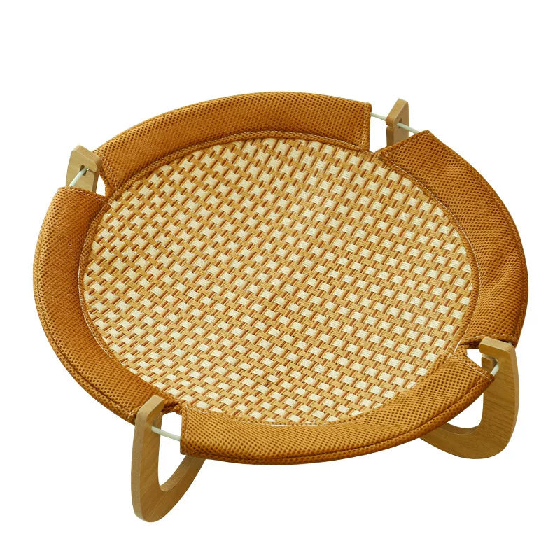 Cat kennel mat cat bed summer cat hammock pet kennel dog kennel summer ice nest can be dismantled and washed litter pet supplies