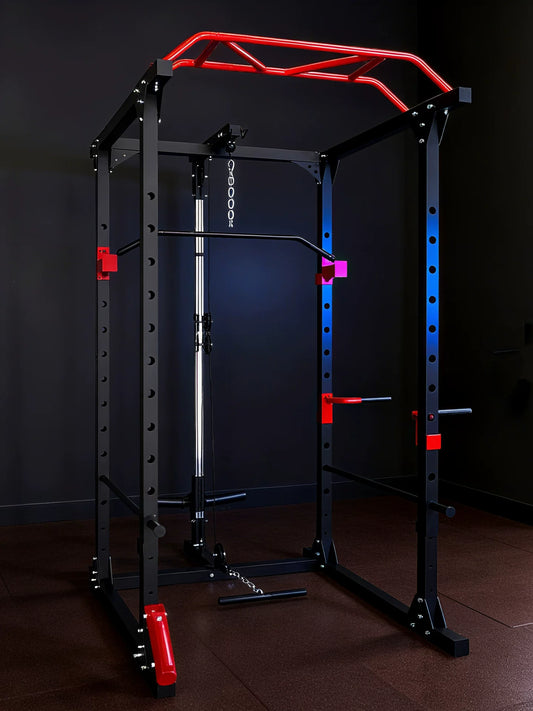 Multifunctional bench press rack fitness equipment commercial smith multi-trainer home barbell squat machine gantry