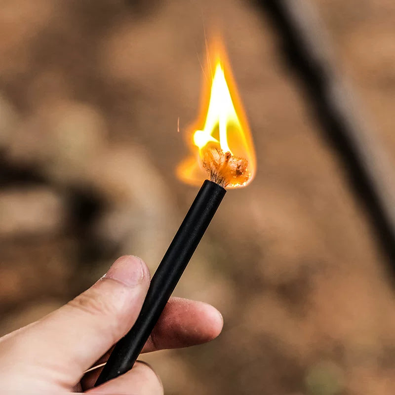 Outdoor camping, picnics, barbecue supplies, igniting items, fuse ropes, beeswax hemp ropes, fire starters, survival supplies
