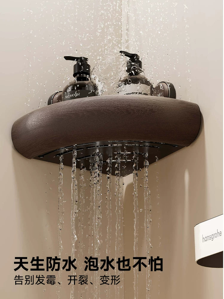 Suction cups, plastic wood, corner shelves, toilets, bathrooms, vanities, showers, shampoos, shampoos, triangle storage, Y