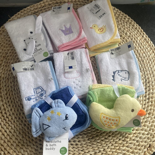Foreign trade original single little yellow duck children's sponge wipe bath ball rub back foaming bath wipe bath cotton pure cotton square towel