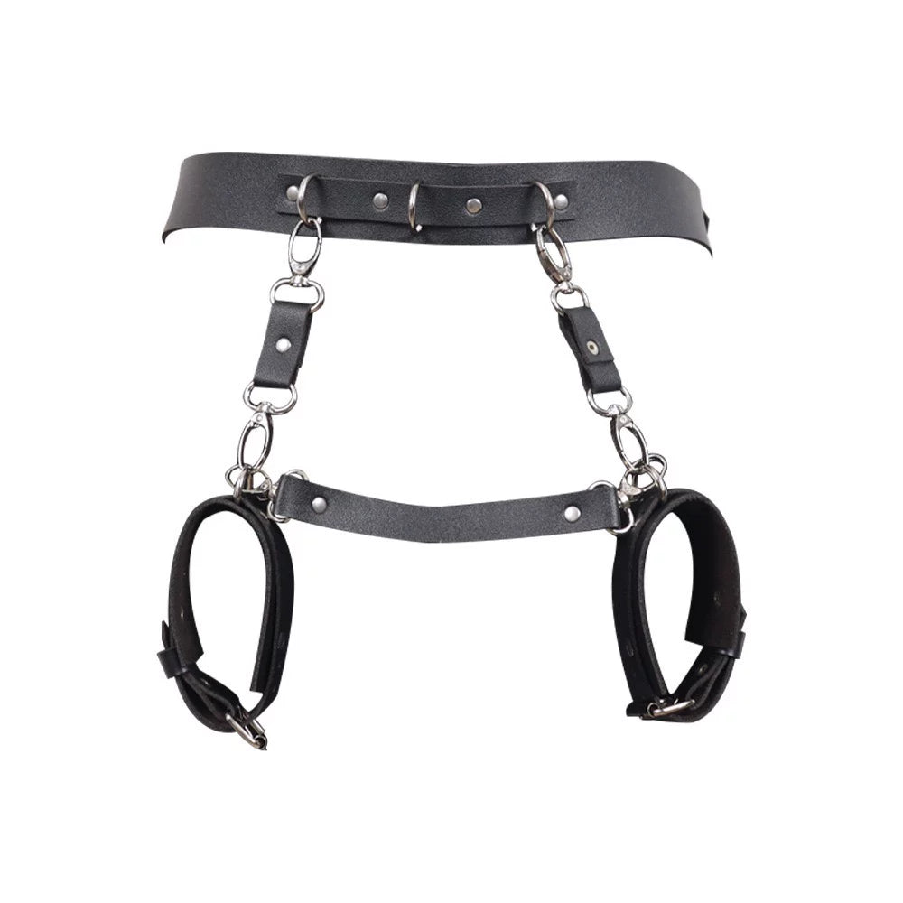 [Coco Witch] Sex Luck Code! European and American fashion trend belt decoration accessories punk style belt set