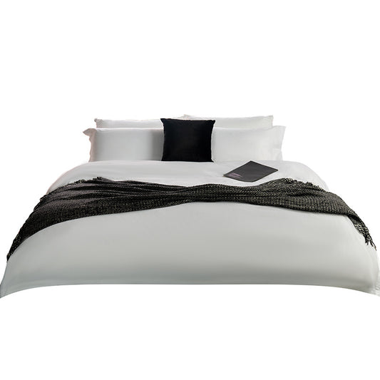 Hotel linen items, four-piece bed sheets, quilt covers, hotel B&Bs, pure cotton high-count white, wholesale special tribute satin