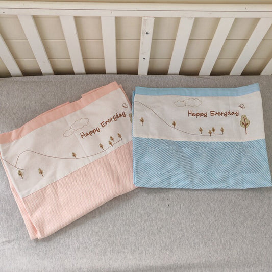 Woven ramie baby pillow 0-4 years old baby pillow baby anti-migraine children's all-season universal mattress + pillow
