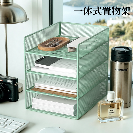 Document storage shelves, desks, integrated file shelves, large-capacity multi-layer desktops, classified storage folders, vertical storage shelves, bookshelves, bills, materials, books and magazines, office supplies, document shelves