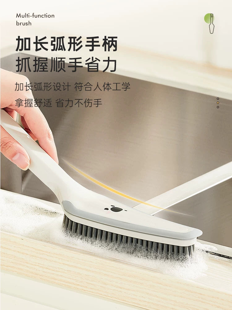Multi-function, no dead corners, crevices, cleaning brushes, toilet bathrooms, tile floor brushes, long-handled cleaning tool brushes