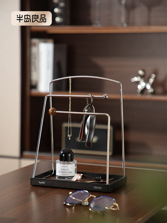 Entrance shelves, accessories, key storage, entryway ornaments, high-end home goods, high-end creative retro shelves