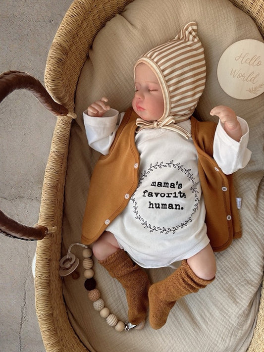 Early spring 0 1 March baby clothes spring and autumn pure cotton fart clothes newborn suits boys and girls baby triangle clothes