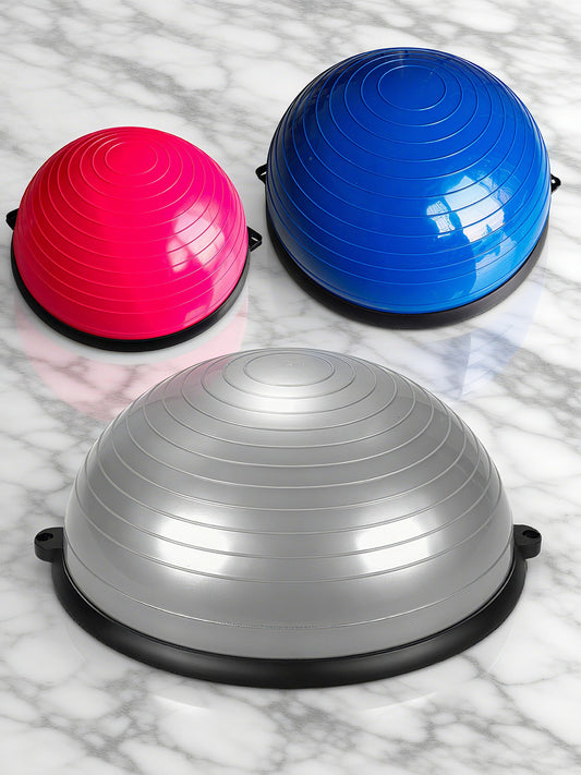 Fitness wave speed ball semicircle balance ball yoga bosu hemisphere children's home Bobbi ball Pilates training equipment