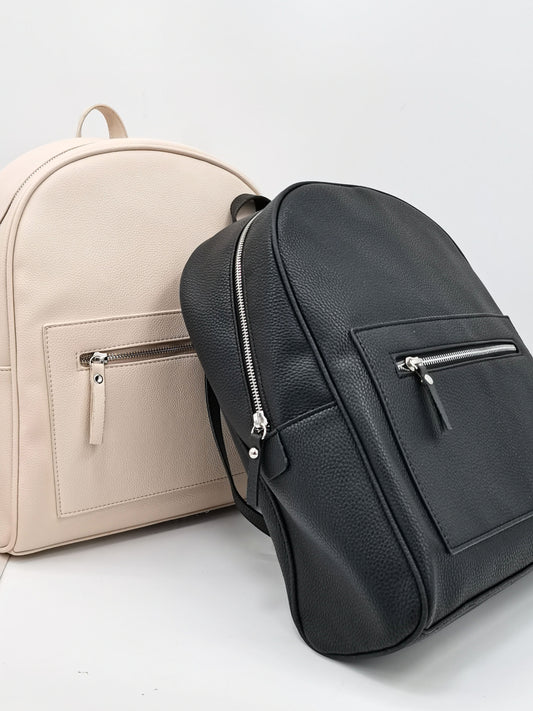 Foreign trade export soft leather backpack daily commuting versatile niche design daily work and class women's backpack