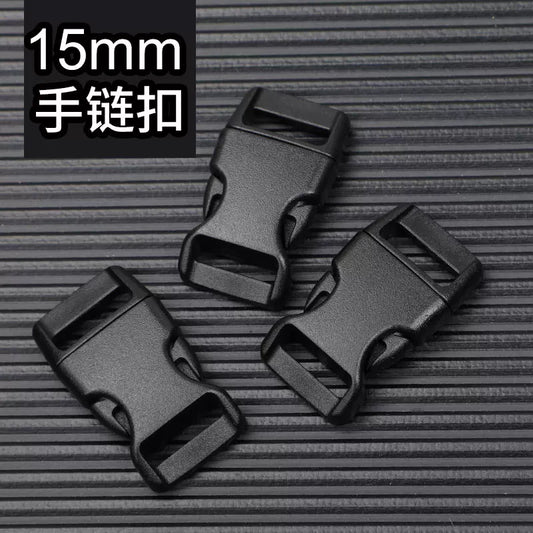 15mm hole paracord bracelet buckle bag DIY braided accessories